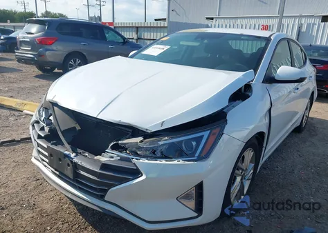 2019 Hyundai Elantra Sel из США, поврежденный, VIN 5NPD84LFXKH458488